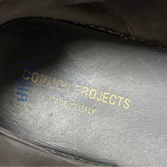 Common Projects suede leather Chukka hightop shoes , grey, size 10US /43 EUR - Picture 7 of 14